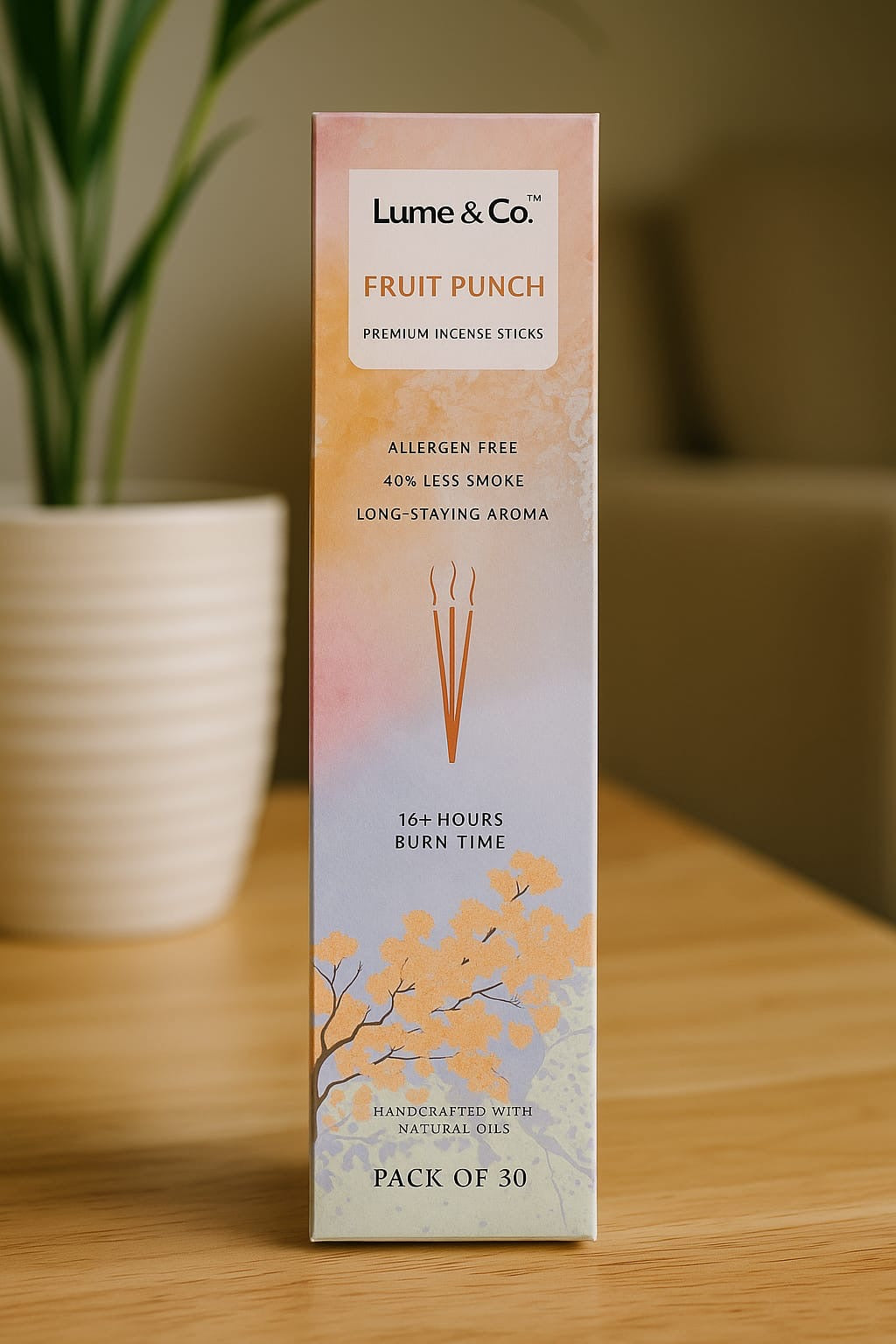 Fruit Punch Agarbatti Pack | Pack of 30 | Luxury Scented & Handcrafted | Lume & Co.