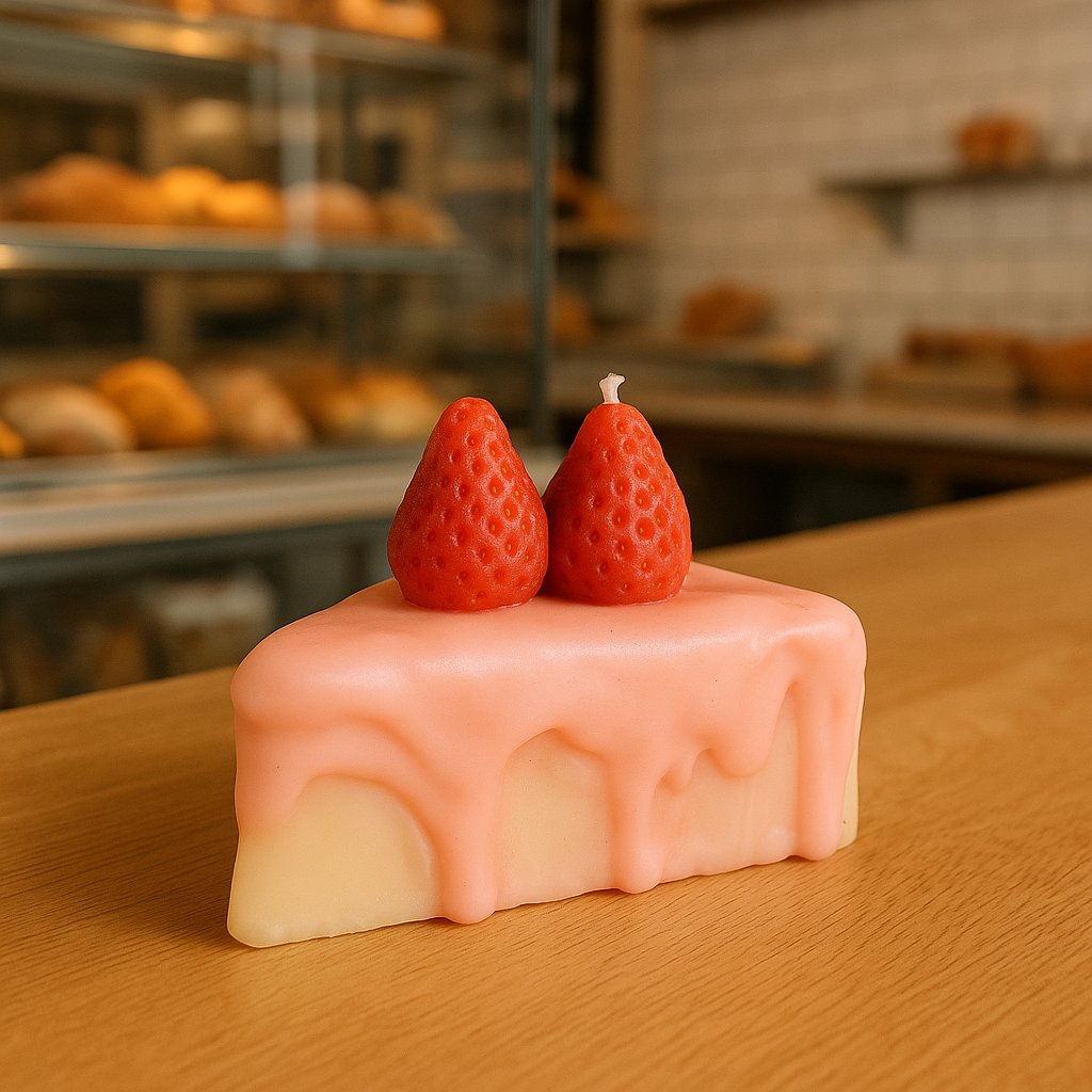 Strawberry Pastry Candle - Baker’s Favourite by Lume & Co.