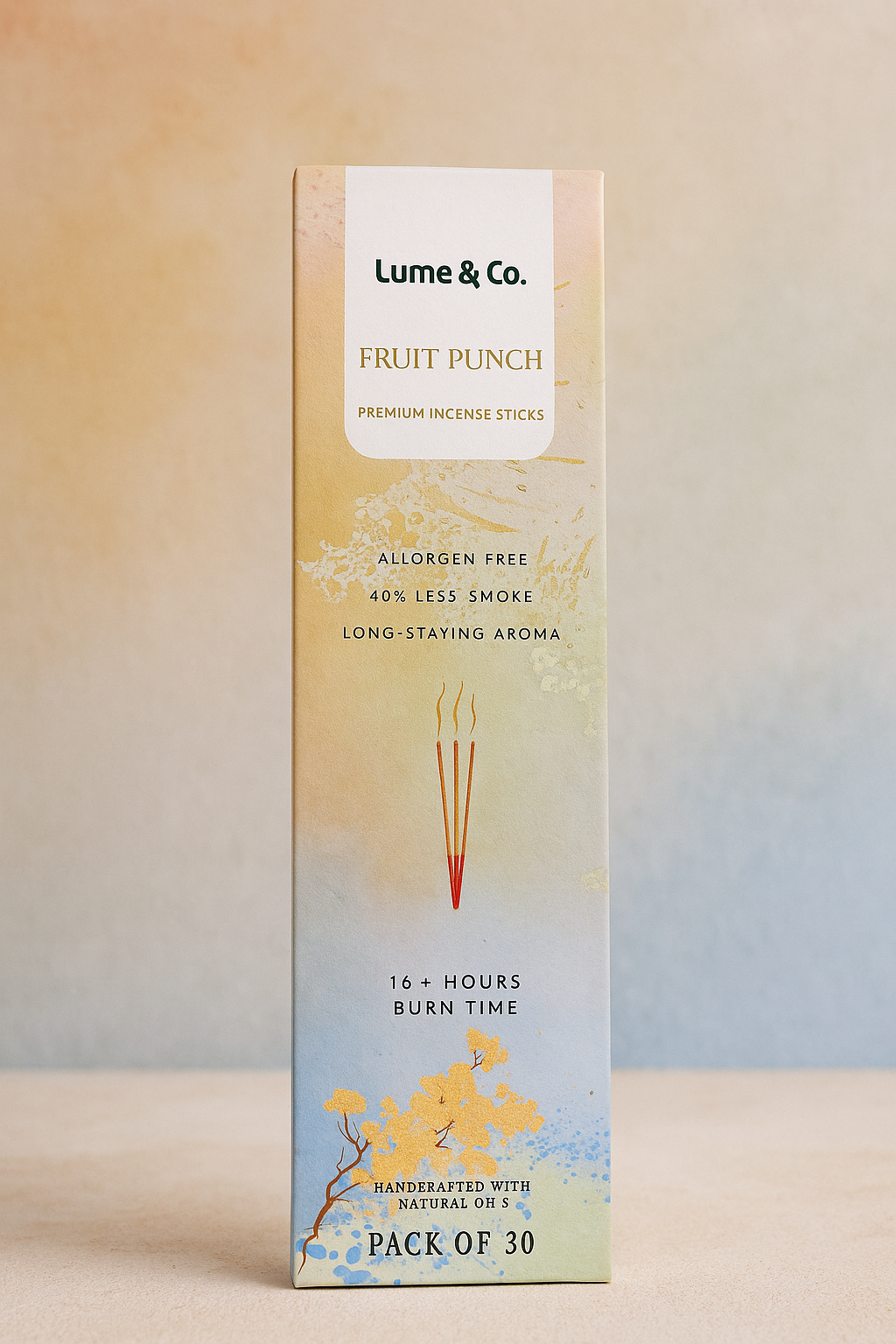 Fruit Punch Agarbatti Pack | Pack of 30 | Luxury Scented & Handcrafted | Lume & Co.