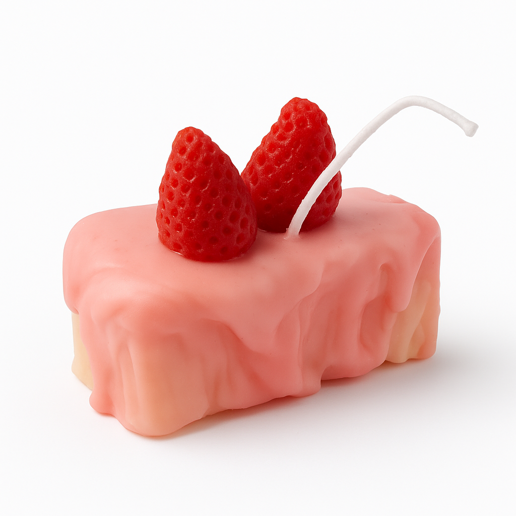 Strawberry Pastry Candle - Baker’s Favourite by Lume & Co.