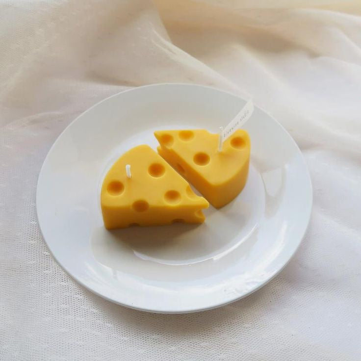 Cheese Candle by Lume & Co. | decorative candle, product image 2 of 3