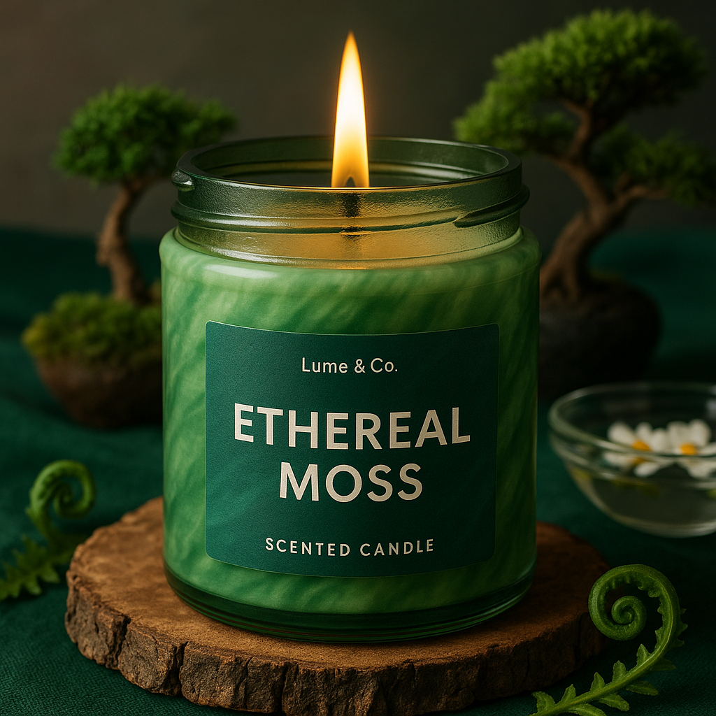 Ethereal Moss Candle by Lume & Co. | decorative candle