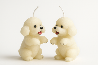 Bailey Cute Dog Candle by Lume & Co. | decorative candle, product image 4 of 4