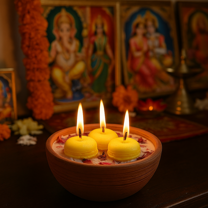 Sugandh Saaz by Lume & Co. | decorative candle, product image 3 of 4