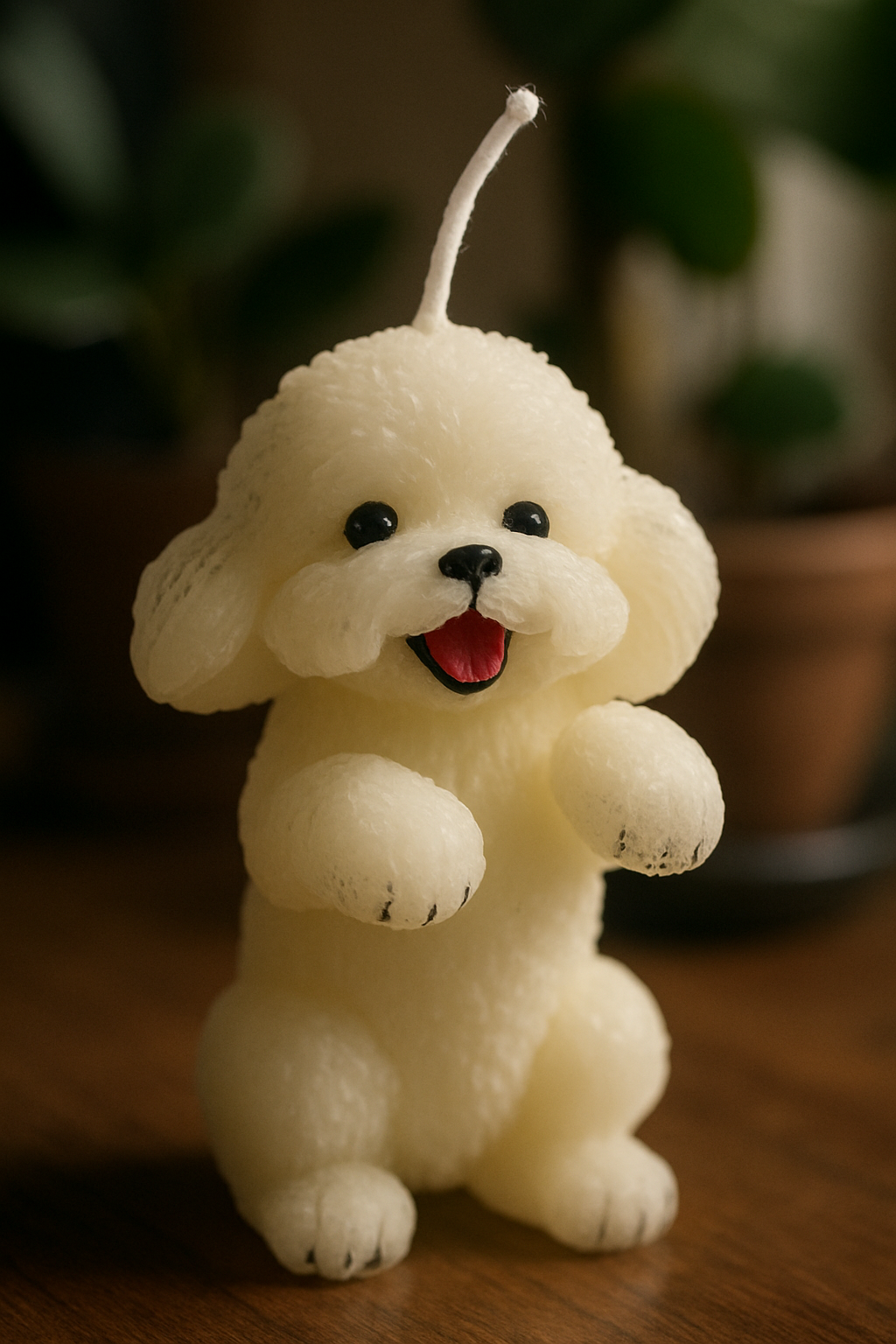 Bailey Cute Dog Candle