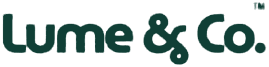 Lume & Co. official forest-green wordmark with trademark