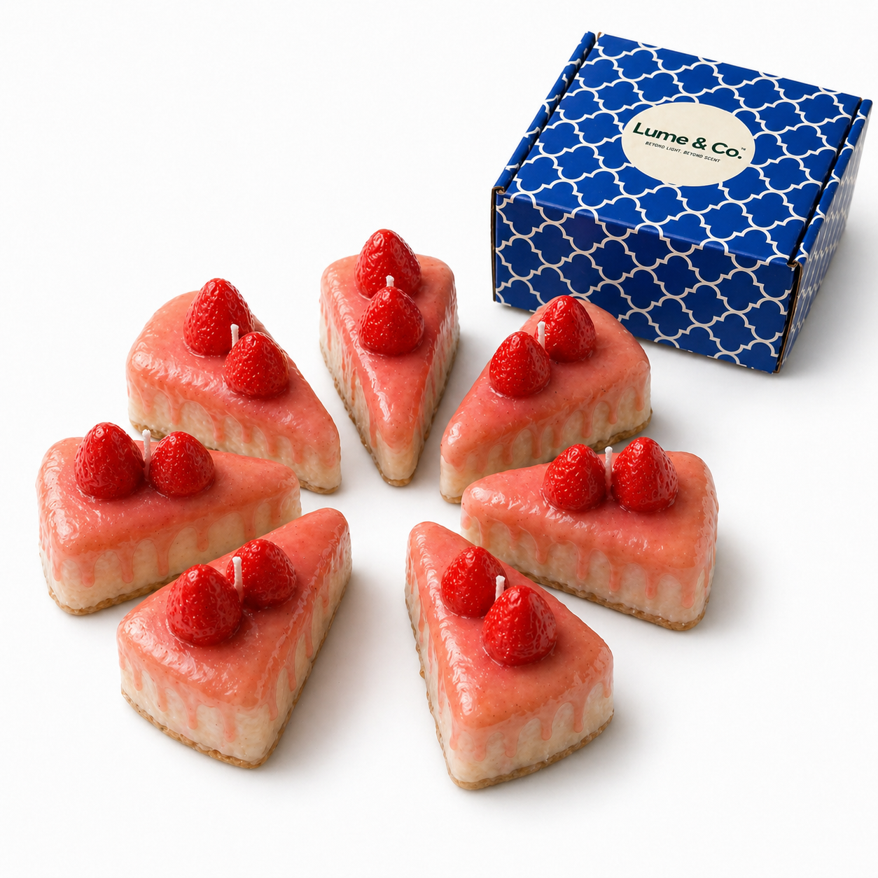 Strawberry Pastry Candle - Baker’s Favourite by Lume & Co.