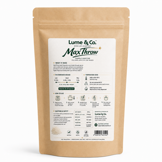 MaxThrow Candle Fragrance & Load Enhancer – 250gms Pack