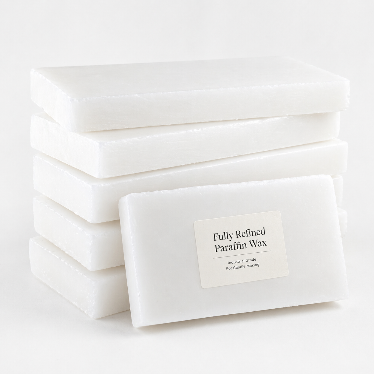 Fully Refined Paraffin Wax Slab | Industrial Grade Candle Making Wax for Pillar, Jar & Container Candles