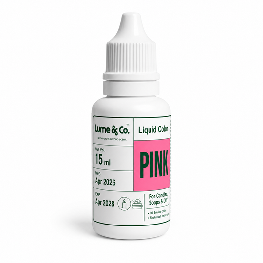 Liquid Candle/Soap Colour Dye Pack of 2 – Black & Pink Combo | 15ml Each