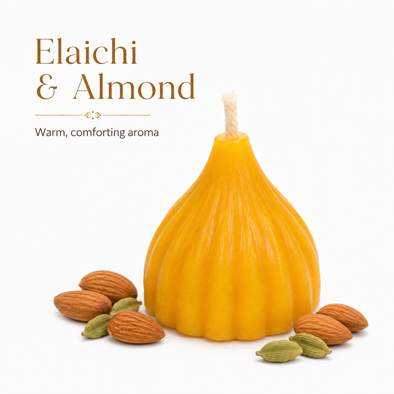 Beeswax Scented Modak Candles - Maharashtra Special by Lume & Co.