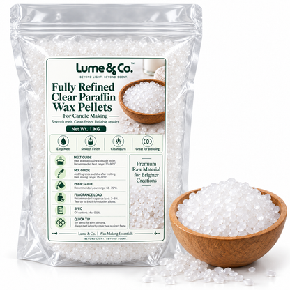 Premium Paraffin Wax Pellets by Lume & Co. | candle making material