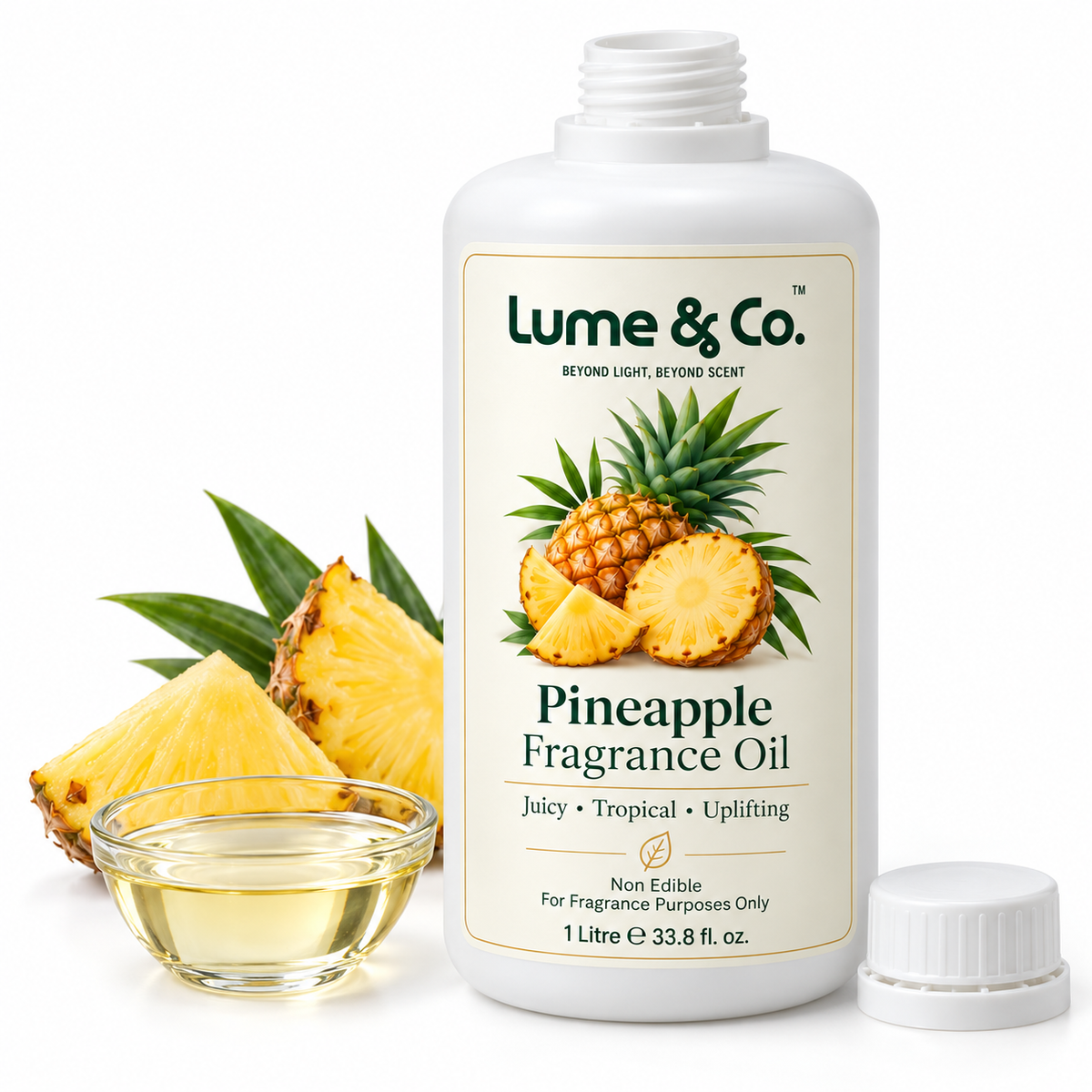 Pineapple Fragrance Oil for Candles, Soaps, Perfumes & Diffusers