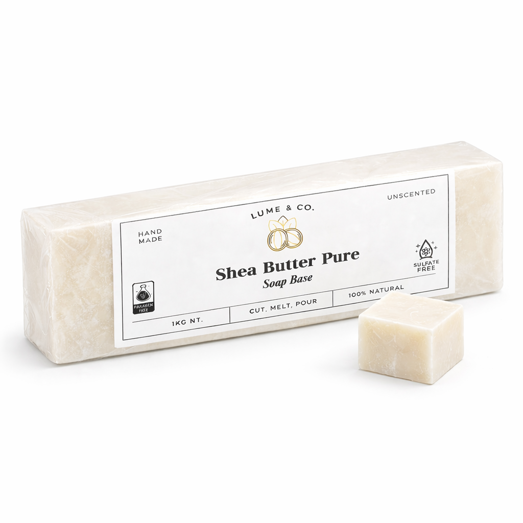 Shea Butter Soap Base – 1 KG | Melt & Pour | Unscented