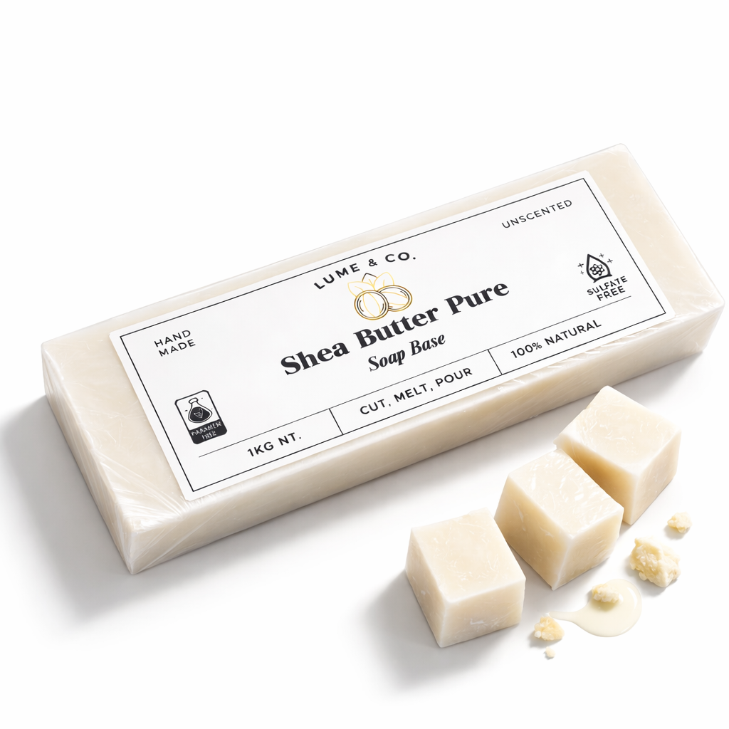 Shea Butter Soap Base – 1 KG | Melt & Pour | Unscented