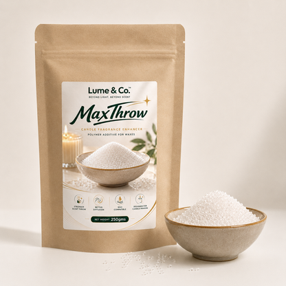 MaxThrow Candle Fragrance & Load Enhancer by Lume & Co. | decorative candle