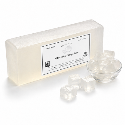 Glycerine Soap Base 1kg by Lume & Co. | melt-and-pour soap making base