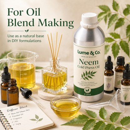 100 Natural Neem Cold Pressed Oil by Lume & Co. | oil for DIY formulations, product image 6 of 11