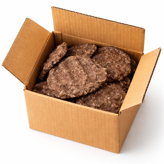 Lume & Co.™ Pure Cow Dung Cakes Pack of 20 | 100% Natural Uple for Pooja, Havan & Ritual Use