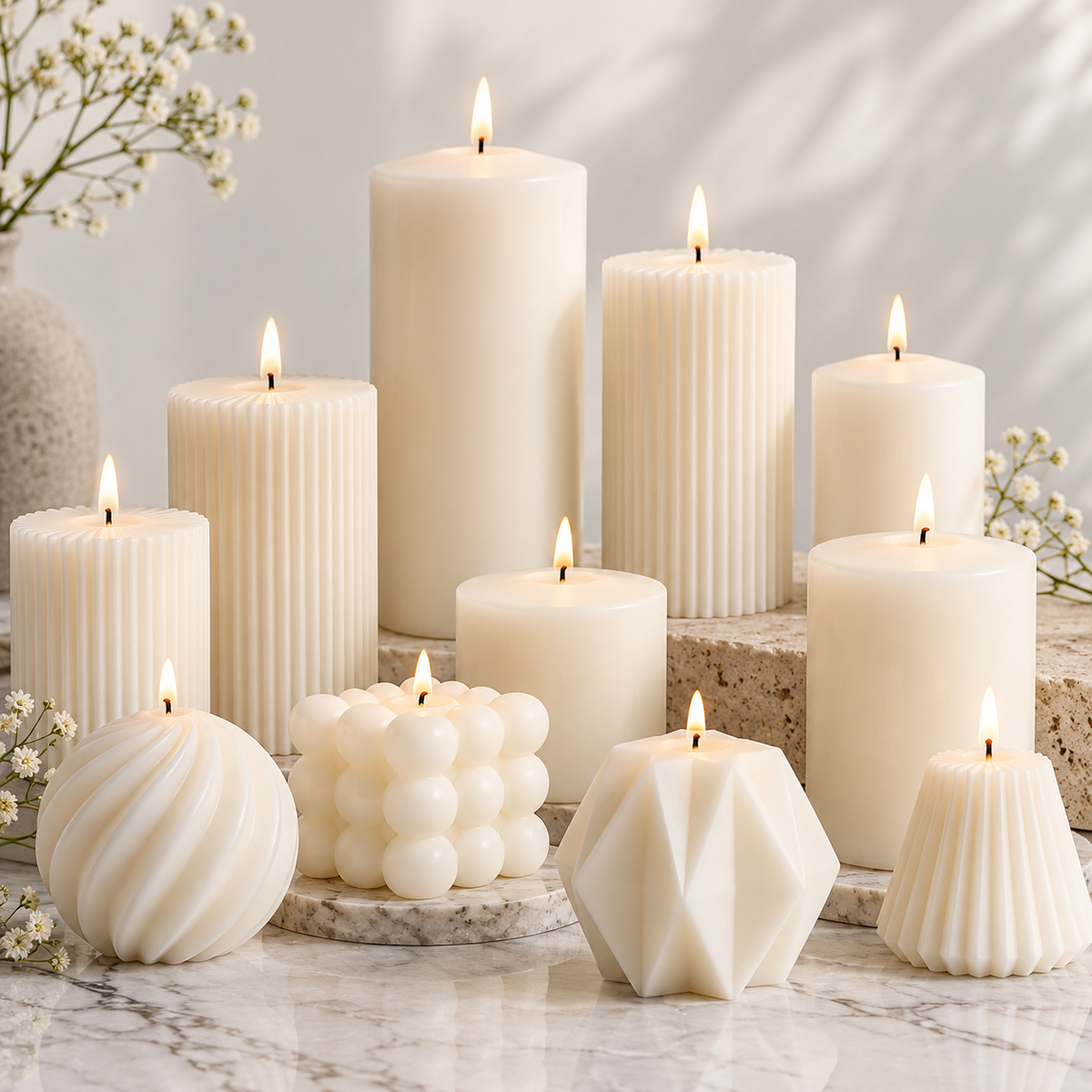 Premium Paraffin Wax Pellets by Lume & Co. | candle making material, product image 3 of 11