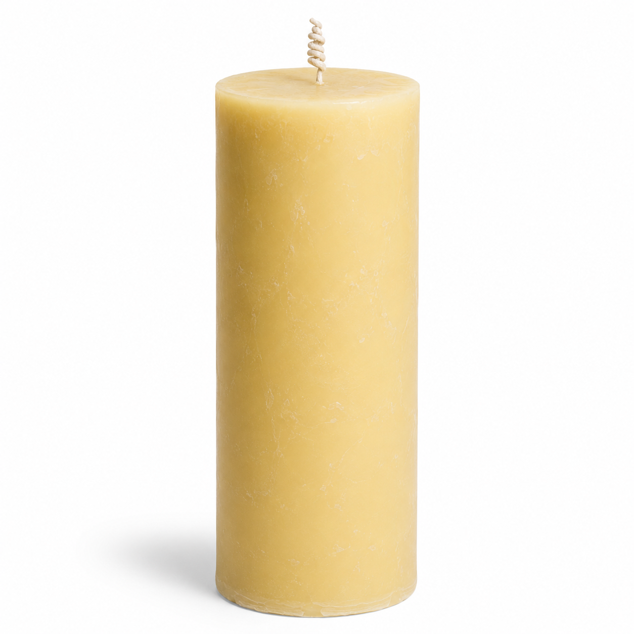Luxury Ivory Natural Beeswax Pillar Candle | 2.5x6 Inch | Long Burn upto 60 hrs