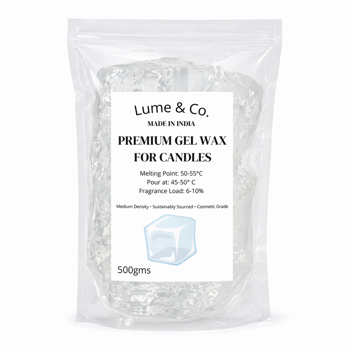 Medium Density Gel Wax by Lume & Co. | candle making material